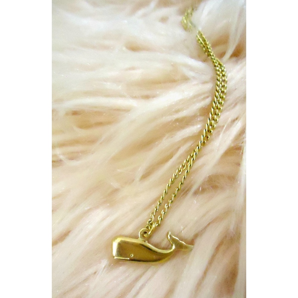 Gold Whale Necklace